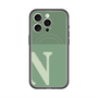 スリムプロテクションプレミアムケース with MagSafe［ オリジナル - initial two tone - N green ］