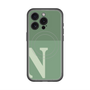スリムプロテクションプレミアムケース with MagSafe［ オリジナル - initial two tone - N green ］