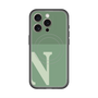 スリムプロテクションプレミアムケース with MagSafe［ オリジナル - initial two tone - N green ］