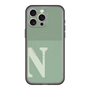 スリムプロテクションプレミアムケース with MagSafe［ オリジナル - initial two tone - N green ］