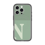 スリムプロテクションプレミアムケース with MagSafe［ オリジナル - initial two tone - N green ］