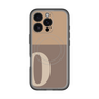 スリムプロテクションプレミアムケース with MagSafe［ オリジナル - initial two tone - O brown ］