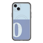 スリムプロテクションプレミアムケース with MagSafe［ オリジナル - initial two tone - O blue ］