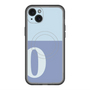 スリムプロテクションプレミアムケース with MagSafe［ オリジナル - initial two tone - O blue ］