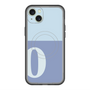 スリムプロテクションプレミアムケース with MagSafe［ オリジナル - initial two tone - O blue ］
