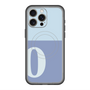 スリムプロテクションプレミアムケース with MagSafe［ オリジナル - initial two tone - O blue ］