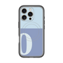 スリムプロテクションプレミアムケース with MagSafe［ オリジナル - initial two tone - O blue ］