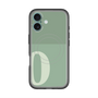 スリムプロテクションプレミアムケース with MagSafe［ オリジナル - initial two tone - O green ］
