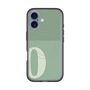 スリムプロテクションプレミアムケース with MagSafe［ オリジナル - initial two tone - O green ］