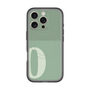 スリムプロテクションプレミアムケース with MagSafe［ オリジナル - initial two tone - O green ］