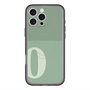 スリムプロテクションプレミアムケース with MagSafe［ オリジナル - initial two tone - O green ］