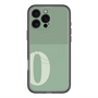 スリムプロテクションプレミアムケース with MagSafe［ オリジナル - initial two tone - O green ］