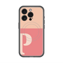 スリムプロテクションプレミアムケース with MagSafe［ オリジナル - initial two tone - P pink ］