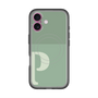 スリムプロテクションプレミアムケース with MagSafe［ オリジナル - initial two tone - P green ］