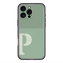 スリムプロテクションプレミアムケース with MagSafe［ オリジナル - initial two tone - P green ］