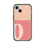 スリムプロテクションプレミアムケース with MagSafe［ オリジナル - initial two tone - Q pink ］