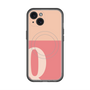 スリムプロテクションプレミアムケース with MagSafe［ オリジナル - initial two tone - Q pink ］