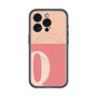 スリムプロテクションプレミアムケース with MagSafe［ オリジナル - initial two tone - Q pink ］