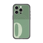 スリムプロテクションプレミアムケース with MagSafe［ オリジナル - initial two tone - Q green ］