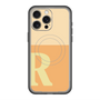 スリムプロテクションプレミアムケース with MagSafe［ オリジナル - initial two tone - R orange ］
