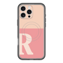 スリムプロテクションプレミアムケース with MagSafe［ オリジナル - initial two tone - R pink ］