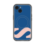 スリムプロテクションプレミアムケース with MagSafe［ オリジナル - initial color - S navy ］