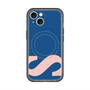 スリムプロテクションプレミアムケース with MagSafe［ オリジナル - initial color - S navy ］