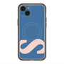 スリムプロテクションプレミアムケース with MagSafe［ オリジナル - initial color - S navy ］