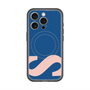 スリムプロテクションプレミアムケース with MagSafe［ オリジナル - initial color - S navy ］