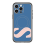 スリムプロテクションプレミアムケース with MagSafe［ オリジナル - initial color - S navy ］
