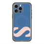 スリムプロテクションプレミアムケース with MagSafe［ オリジナル - initial color - S navy ］