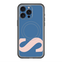 スリムプロテクションプレミアムケース with MagSafe［ オリジナル - initial color - S navy ］