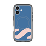 スリムプロテクションプレミアムケース with MagSafe［ オリジナル - initial color - S navy ］