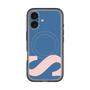 スリムプロテクションプレミアムケース with MagSafe［ オリジナル - initial color - S navy ］