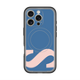 スリムプロテクションプレミアムケース with MagSafe［ オリジナル - initial color - S navy ］