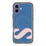 スリムプロテクションプレミアムケース with MagSafe［ オリジナル - initial color - S navy ］