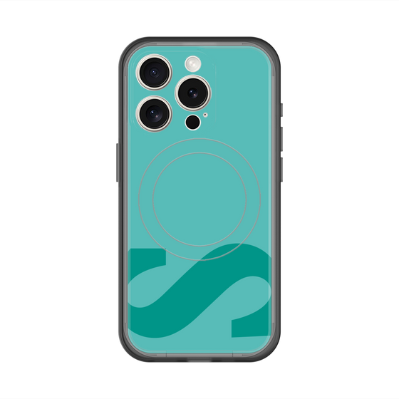 スリムプロテクションプレミアムケース with MagSafe［ オリジナル - initial color - S light green ］