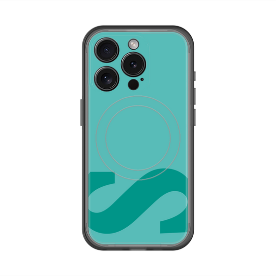 スリムプロテクションプレミアムケース with MagSafe［ オリジナル - initial color - S light green ］