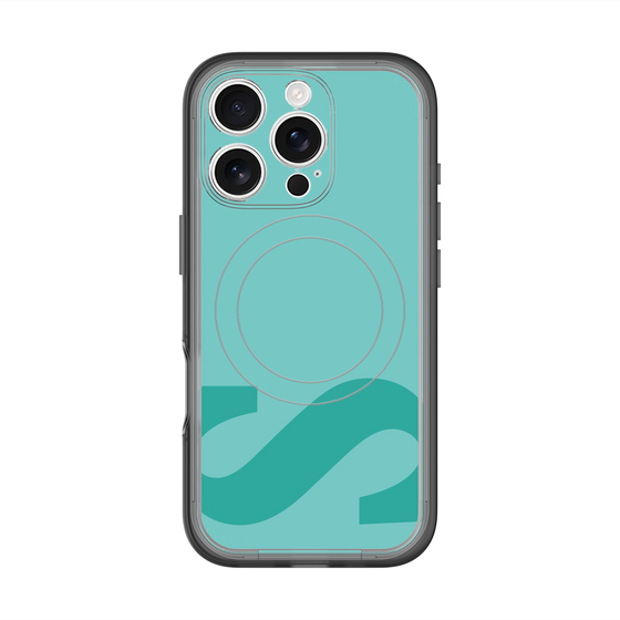 スリムプロテクションプレミアムケース with MagSafe［ オリジナル - initial color - S light green ］
