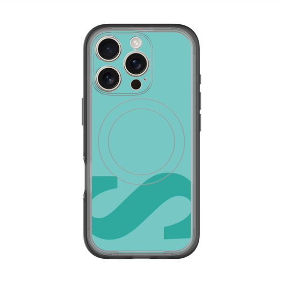 スリムプロテクションプレミアムケース with MagSafe［ オリジナル - initial color - S light green ］
