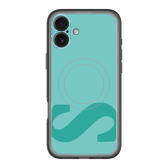 スリムプロテクションプレミアムケース with MagSafe［ オリジナル - initial color - S light green ］