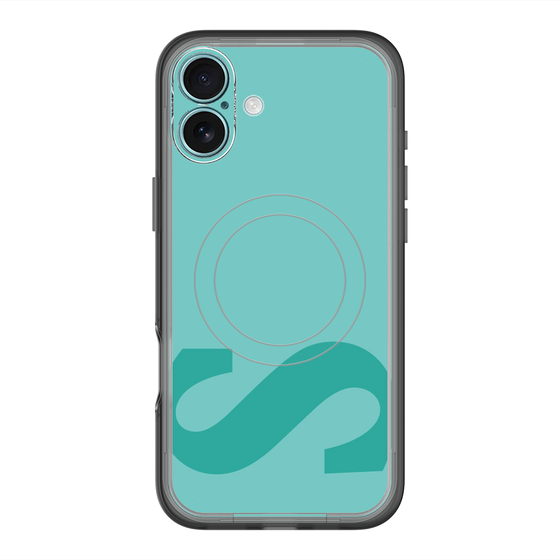 スリムプロテクションプレミアムケース with MagSafe［ オリジナル - initial color - S light green ］