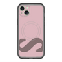 スリムプロテクションプレミアムケース with MagSafe［ オリジナル - initial color - S dusty pink ］