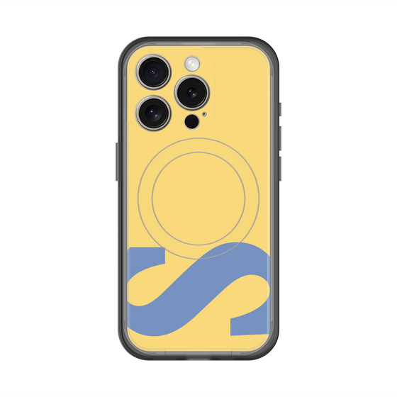 スリムプロテクションプレミアムケース with MagSafe［ オリジナル - initial color - S yellow ］