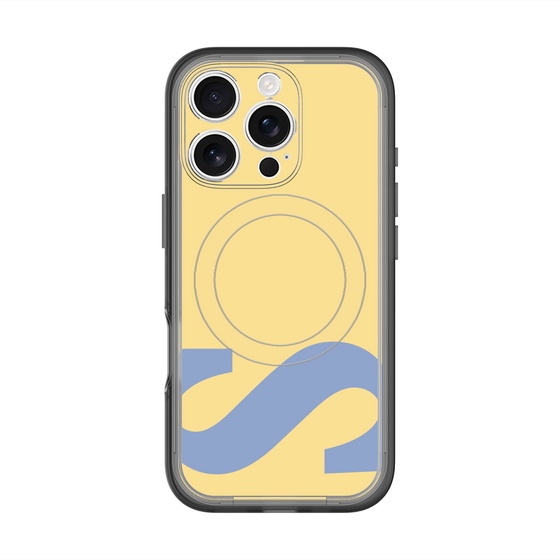 スリムプロテクションプレミアムケース with MagSafe［ オリジナル - initial color - S yellow ］