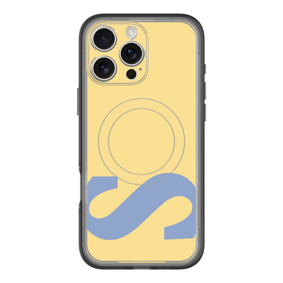 スリムプロテクションプレミアムケース with MagSafe［ オリジナル - initial color - S yellow ］