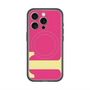 スリムプロテクションプレミアムケース with MagSafe［ オリジナル - initial color - T pink ］