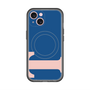 スリムプロテクションプレミアムケース with MagSafe［ オリジナル - initial color - T navy ］