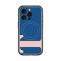 スリムプロテクションプレミアムケース with MagSafe［ オリジナル - initial color - T navy ］