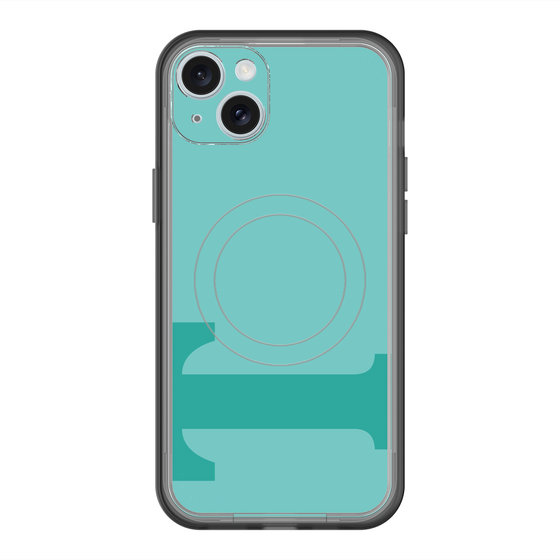スリムプロテクションプレミアムケース with MagSafe［ オリジナル - initial color - T light green ］